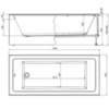 292067 Акриловая ванна Aquanet Grace 180x80 (с каркасом)