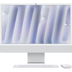 Apple iMac 24" Retina 4,5K 2024 MWUC3 (Apple M4, 8-Core CPU, 8-Core GPU, 16GB, 256GB SSD, серебристый)