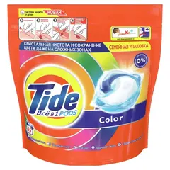 Капсулы для стирки белья Tide Color 45 шт/уп