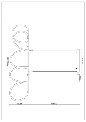 Светильник подвесной Arte Lamp Klimt A2850SP-75BK