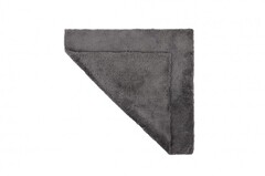 Glosswork Coral fleece Microfiber towel 40x40см, микрофибра двусторонняя 500гр, серая