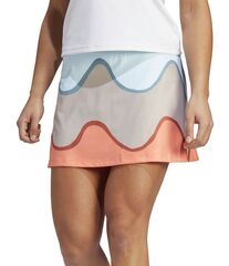 Юбка теннисная Adidas Marimekko Skirt - multicolor/ice blue
