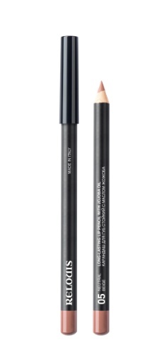 RELOUIS Карандаш для губ стойкий с маслом жожоба тон 05 neutral beige (Италия)
