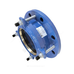 Муфта чугун соединительная для ПЭ труб Ду 150 (Дн 160-160) Ру10/16 ПФРК-Е Benarmo 8