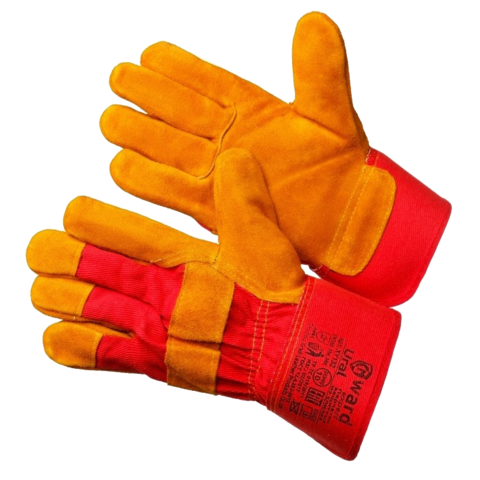 Перчатки комбинированные GWARD Ural (красно-оранжевые)