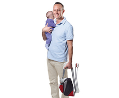 Tiny Love Переносной баунсер, красный (1801406130)