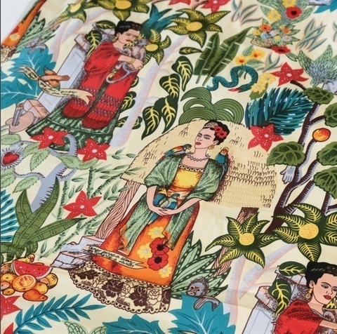 ПРЕДЗАКАЗ, ФРИДА В САДУ НА СЛИВОЧНОМ, 97 % хлопок, 3% спандекс