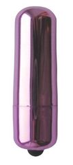 Фиолетовая гладкая вибропуля Erowoman-Eroman - 5,5 см. - 