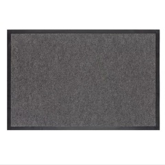 70-1-464 Коврик грязезащитный Ребро ПВХ, полиэстер, серый, 40х60см (РемоКолор)