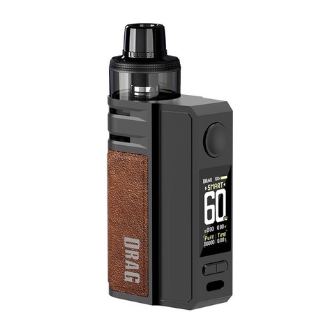 Voopoo Drag E60 2550 mah Pod Kit - Coffee