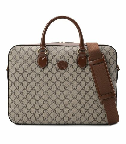 Комбинированная сумка для ноутбука Gucci