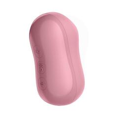 Розовый вакуум-волновой вибростимулятор Cotton Candy - 