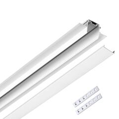 135200 SHINO NT23 000 белый Низковольтный шинопровод для встраиваемого монтажа в ГКЛ 2м IP20 48V SMAL