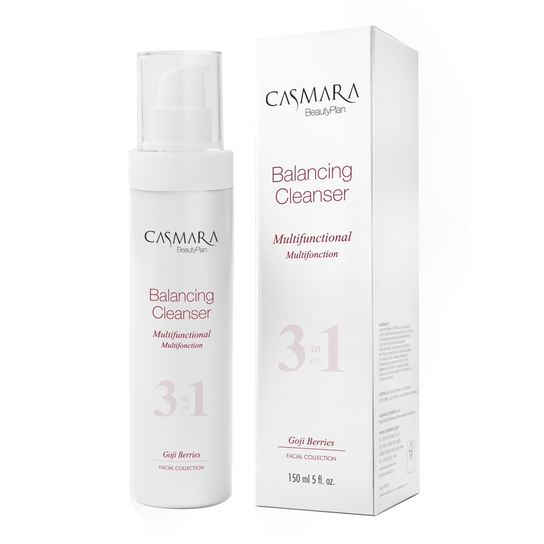 CASMARA Balancing Cleancer Очищающее средство «Баланс» «3 в 1» с ягодами годжи