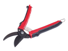 68-0-005 Секатор зубчатый с оксидированным покрытием, с двухкомпонентной ручкой, 220мм (Россия)