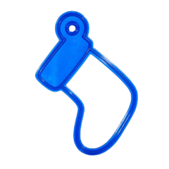 Форма для вырезки теста «Рождественский носок»