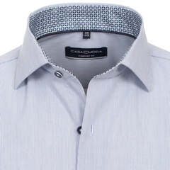 Сорочка мужская Casamoda Comfort Fit 334127200-100 в мелкую голубую полоску