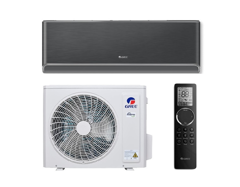 Настенная сплит-система Gree Airy Inverter R32 black GWH18AVDXE-K6DNA1A