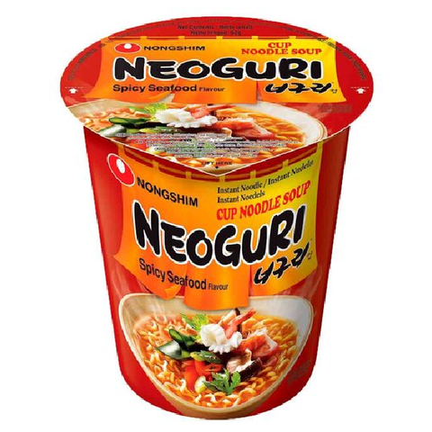 Лапша Неогури cо вкусом морепродуктов Nongshim, 62 гр