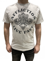 Футболка Affliction ROYALE WHITE