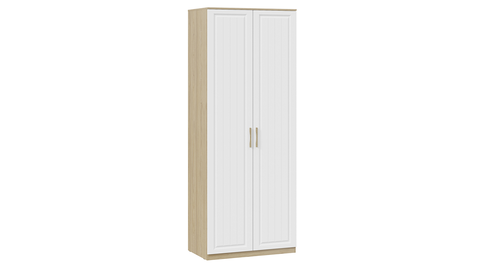 Шкаф Сэнди 2-х дверный вяз благородный / белый