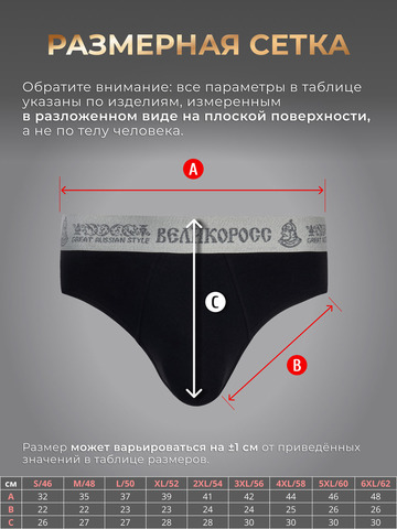 Комплект из 3-х спортивных трусов чёрного цвета