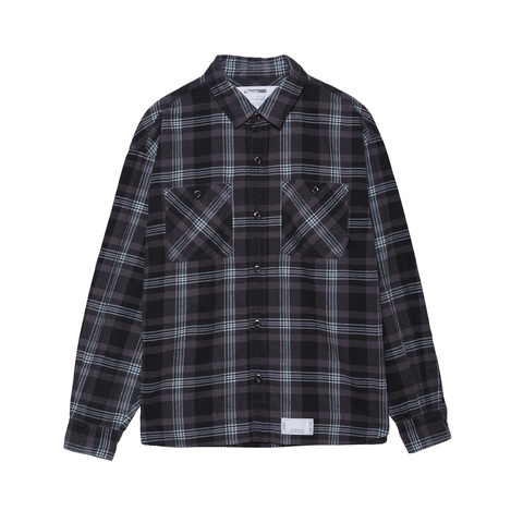 SAVAGE TARTAN CHECK SHIRT LS