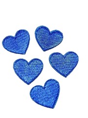 Термоаппликация, р. 2х2,3 см, василёк