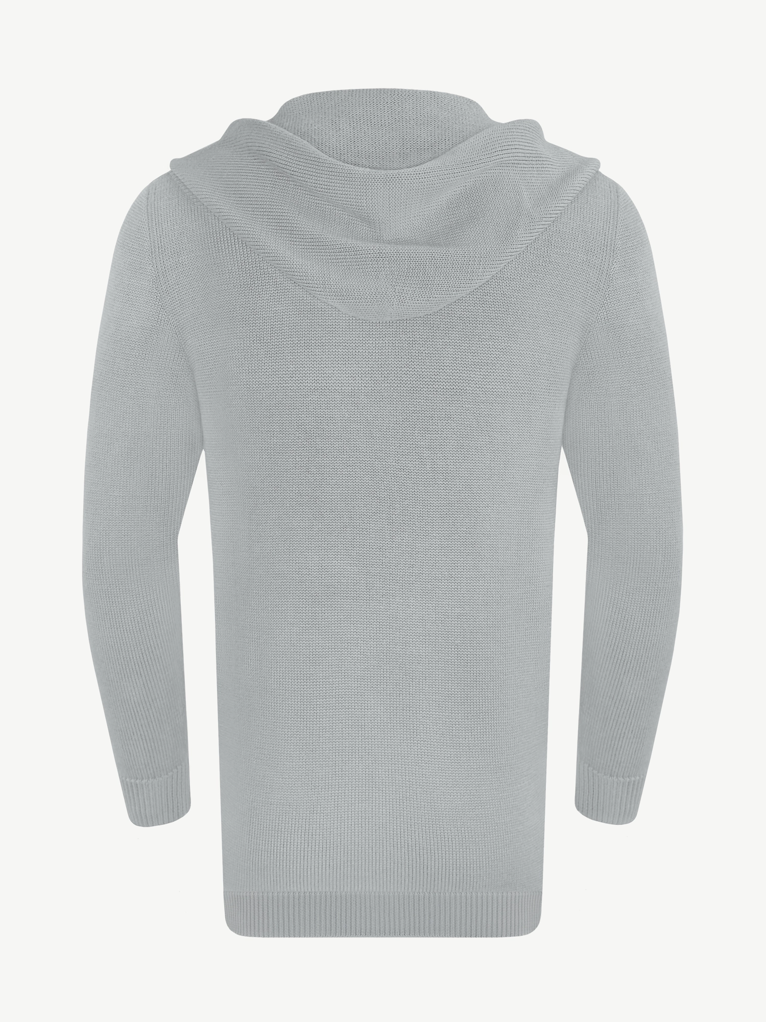 Кардиган с капюшоном из мягкой шерсти