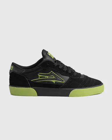 Кеды Lakai Cambridge x Haze Wheels: Acid Lime Black Crystal (Q4-25)