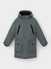 пальто  для мальчика  ВК 36112/2 ГР