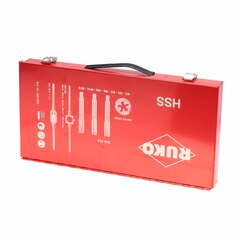 Набор метчиков и плашек M3-M12 37пр HSS-G Ruko 245020