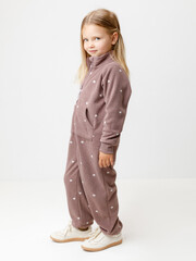 комбинезон  для девочки  ФЛ 60005/н/8 ГР