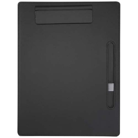 Clast планшет формата А4 с магнитным замком и шариковой ручкой RCS из перерабатываемого материала (черные чернила)