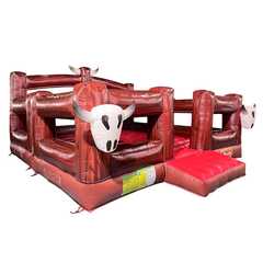 Надувной батут для аттракциона Родео "Ферма 2", 5*5*3 м