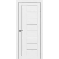 Купить Межкомнатная дверь экошпон Турин 524.21 белый лёд остеклённая