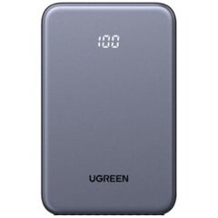 Внешний аккумулятор UGREEN PB507 (75131B) 10000mAh Two-way Fast Charging 20W Power Bank, серый космос
