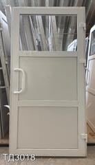 Дверь пластиковая входная Б/У 2030(в) x 1040(ш)