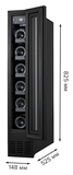Винный шкаф Libhof Connoisseur CF-6 black