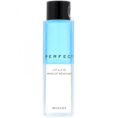 Missha Perfect Lip&Eye Make-Up Remover двухфазное средство для снятия макияжа с глаз и губ