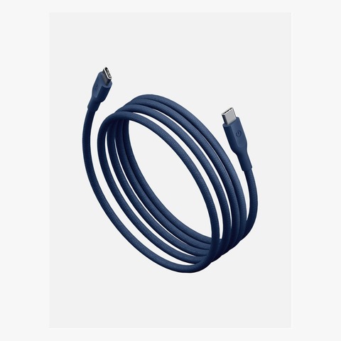 Кабель Energea Flow 60, USB-C to USB-C, 60W 1.5M, Синий | Blue