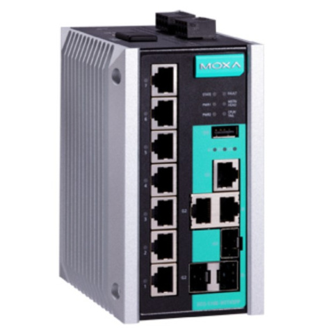 Коммутатор управляемый MOXA EDS-510E-3GTXSFP