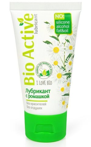 Гель-лубрикант на водной основе Bio Active - 50 гр. - Биоритм Серия I love BIO LB-27008