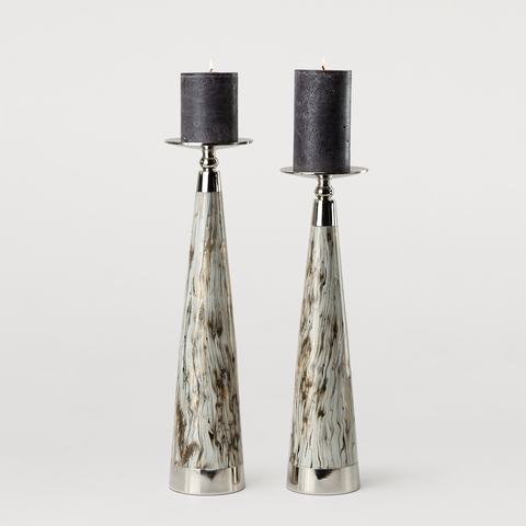 ПОДСВЕЧНИКИ PEAFOWL СЕТ ИЗ 2 ШТ