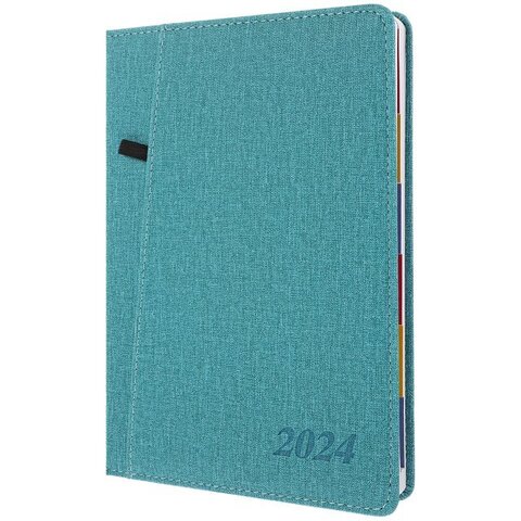 Gündəlik/Ajanda/Ежедневник/Diary Planner 2024 blue