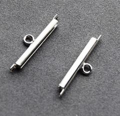 Концевик для полотна в технике ткачества 10мм.