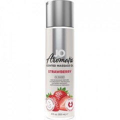 Массажное масло JO Aromatix Strawberry 120 мл