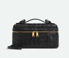 Косметичка Bottega Veneta Bang Bang черный
