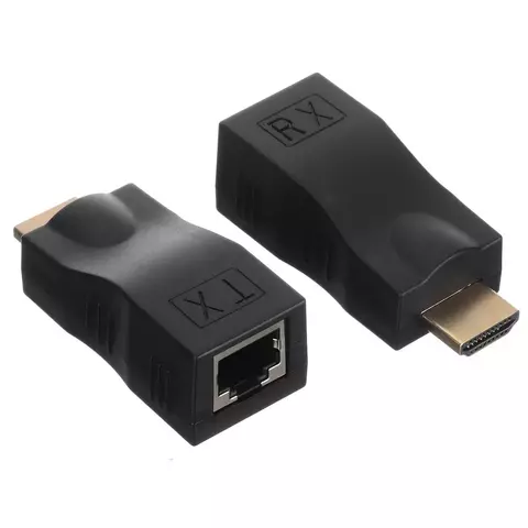 Адаптер-удлинитель по витой паре Orient HDMI 2.0 RJ-45 Extender