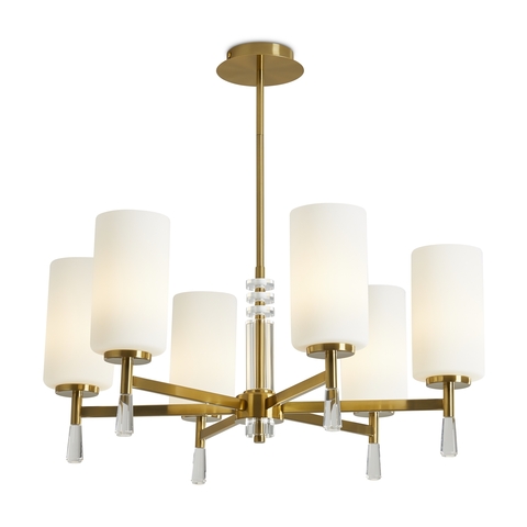 Люстра на штанге Freya Chic FR2031PL-06BS